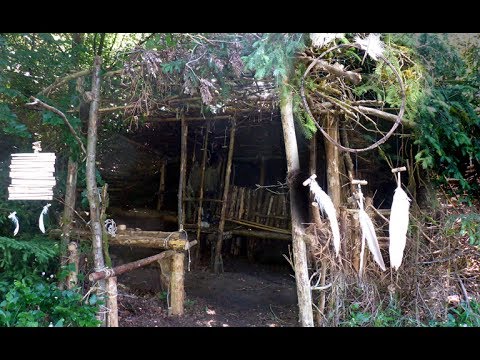 Feuerstelle Ofen - Der erste Test | Bushcraft Camp Lagerbau | 026