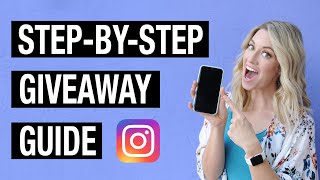 HOW TO RUN A SUCCESSFUL GIVEAWAY ON INSTAGRAM (Step-by-step Guide for VIRAL Giveaways) 🔥🎁