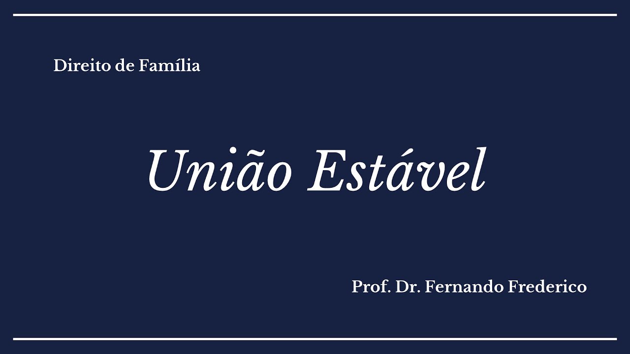 União estável