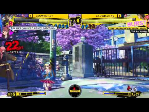 srkUW|Kevin (MI) vs srkUW|Sam No (YK) - Losers Finals - P4U - Thursdays @ GameClucks #20