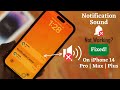 Fix IPhone Message Notification Sound Not Working