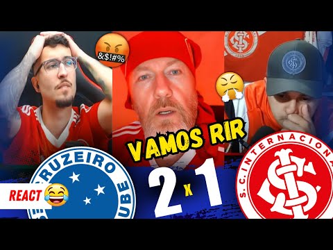 REACTIONS FROM FRUSTRATED COLORADOS FANS - CRUZEIRO 2x1 INTERNACIONAL | REACT FOOTBALL