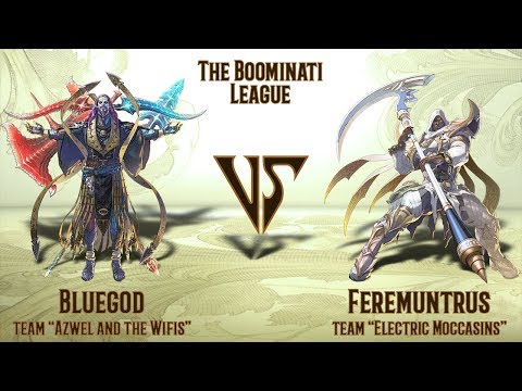 Bluegod (Azwel) VS Feremuntrus (Zasalamel) - The Boominati League (29.05.2020)