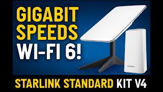 Starlink Standard Kit V4 Review (2025): Unleashing Gigabit Speeds with Wi-Fi 6