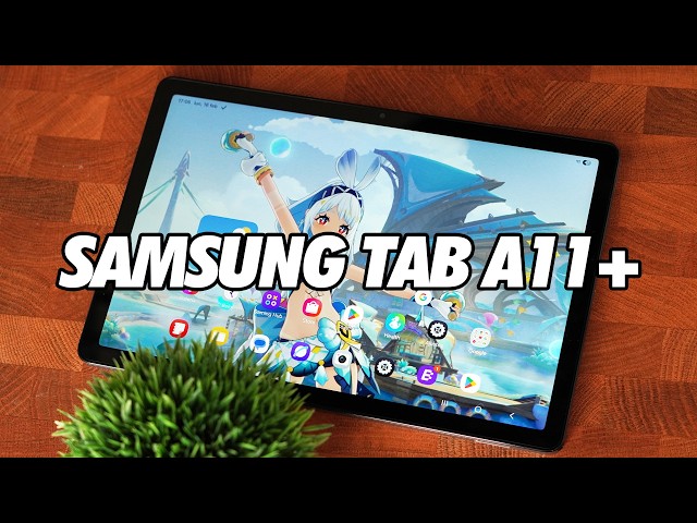 Vídeo relacionado con Samsung Galaxy Tab A11+ 128GB, Tableta con IA, Pantalla de 11" con 90 Hz, 6GB de Memoria, Altavoces Cuádruples Dolby, Garantía del Fabricante 3 Años + 1 Año Extra, Gris (Versión Española)