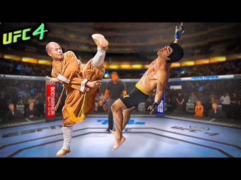 Shi De Yang | Shaolin Master vs. Bruce Lee (EA sports UFC 4) - rematch