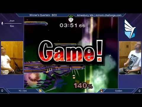 MMOM165 SSBM - Ses (Fox) vs. Golden (C. Falcon) - Melee WQF