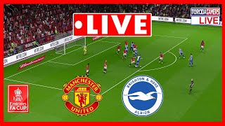Download lagu 🔴 LIVE: Manchester United vs Brighton 🔴 FA Cup 2025/2026 ⚽ Match Today Simulation mp3