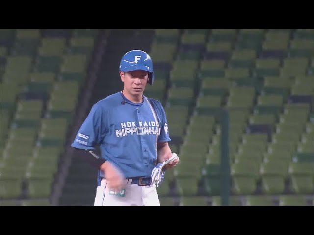 【ファーム】本日マルチヒット!! ファイターズ・松本剛 ライトへタイムリー2ベースヒット!!  2024年7月2日 埼玉西武ライオンズ 対 北海道日本ハムファイターズ