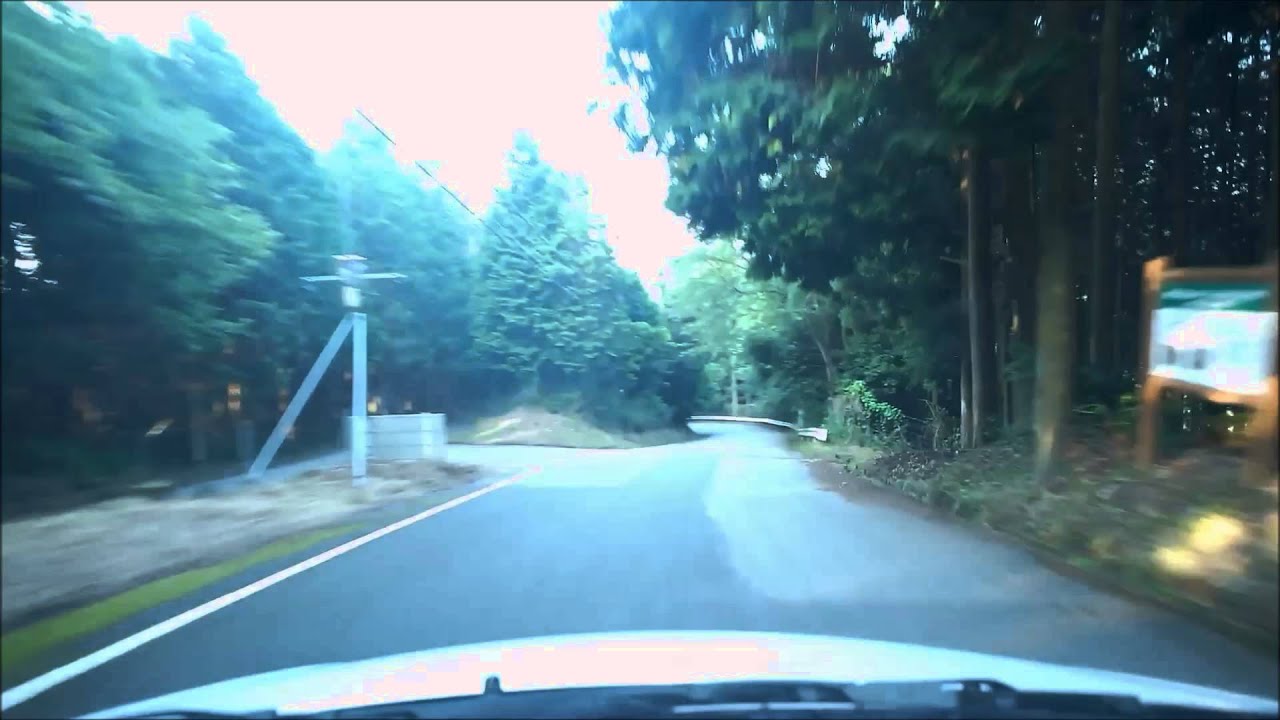 ココ道ドライブ 大野アルプスランド～下山ルート～登山ルート