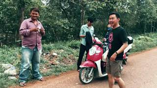 preview picture of video 'ជិះម៉ូតូទៅគិរីរម្យ​- Kirirom Bike Trip (Motor Trip)'