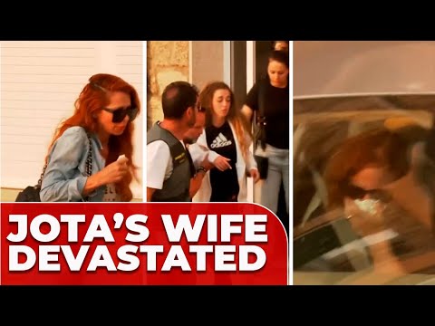 Diogo Jota Death: Wife Rute Cardoso Identifies Body After Crash, Breaks  Down Outside Funeral Home; Video