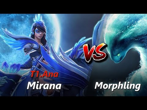 Ana offlane Mirana vs Morphling/Silencer | First 10 minutes