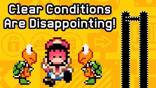 Why Clear Conditions In Super Mario Maker 2 Are Disappointing