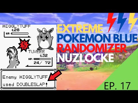 TUVEEE RISKED AGAIN?? EXTREME Pokemon Blue Randomizer Nuzlocke (Ep. 17)