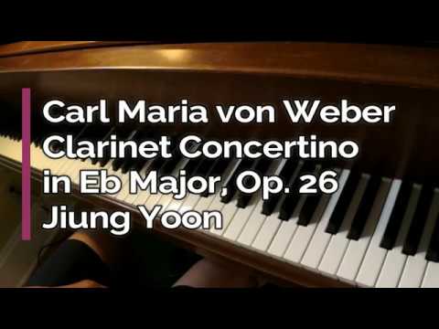 Piano Part- Weber, Clarinet Concertino in Eb Major, Op.26