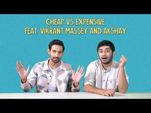 Cheap vs Expensive Ft. Vikrant Massey & Akshay | Ok Tested
