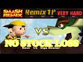 Smash Remix Classic Mode Remix 1P Gameplay With Ness VERY HARD No Stock Loss