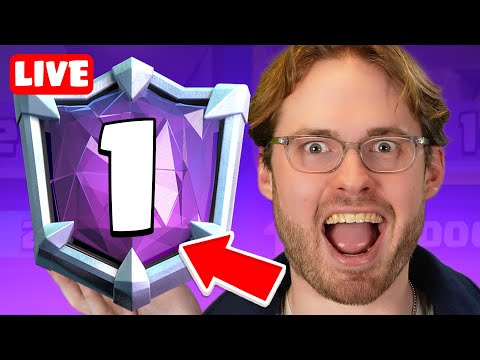 DAY 2 OF PUSHING TO TOP 1 IN CLASH ROYALE!