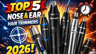 Top 5 Best Electric Nose & Ear Hair Trimmers 2026 | Quick & Easy Grooming