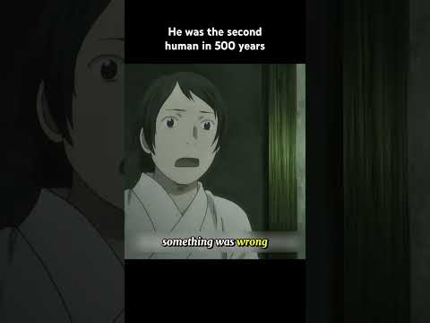 He was the second human in 500 years #mushishi