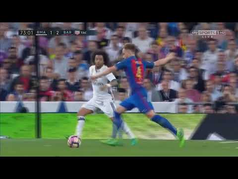 Real Madrid - FC Barcelona 23.04.2017 Rakitić goal