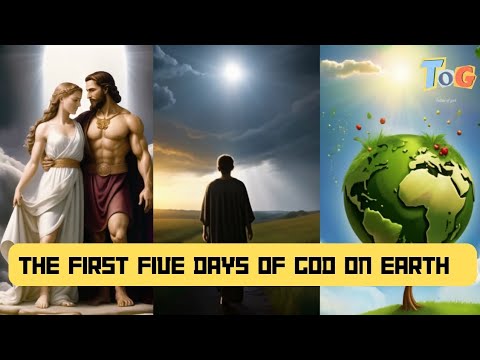 The First Five Days of God on Earth | Divine Creation Series #usa #christianity