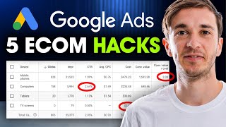 5 Google Ads Tricks Every Ecommerce Store Needs Now!