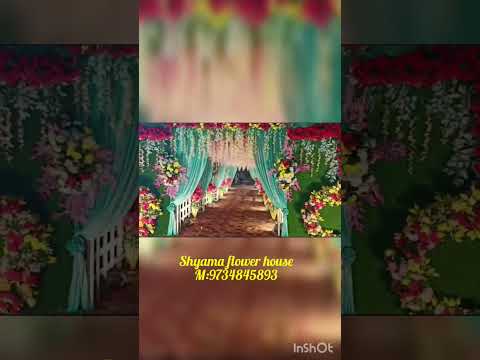 shyama flower house #decoration #decor #wedding #flowers #event #stagedecoration #newvideo #raiganj