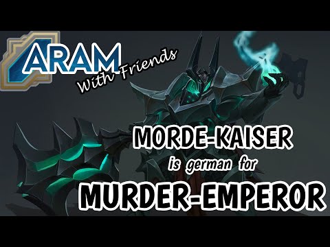 Mordekaiser Mordekarries  |  ARAM Full gameplay with friends