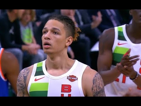 D.J. Wilson Highlights vs Knicks RS19G34 - 10 Pts, 14 Rebs, 2 Blks (27.12.18)