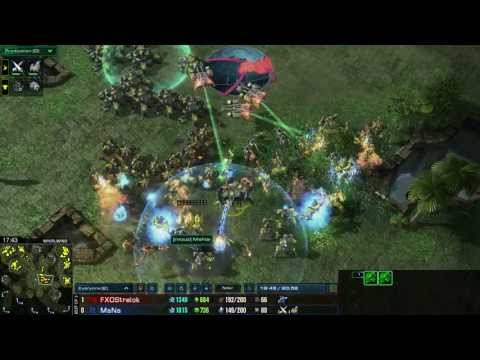 SeKo Starcraft - Mana vs Strelok Game 1 - RSL Tournament Group A - Pro SC2 HOTS Replays