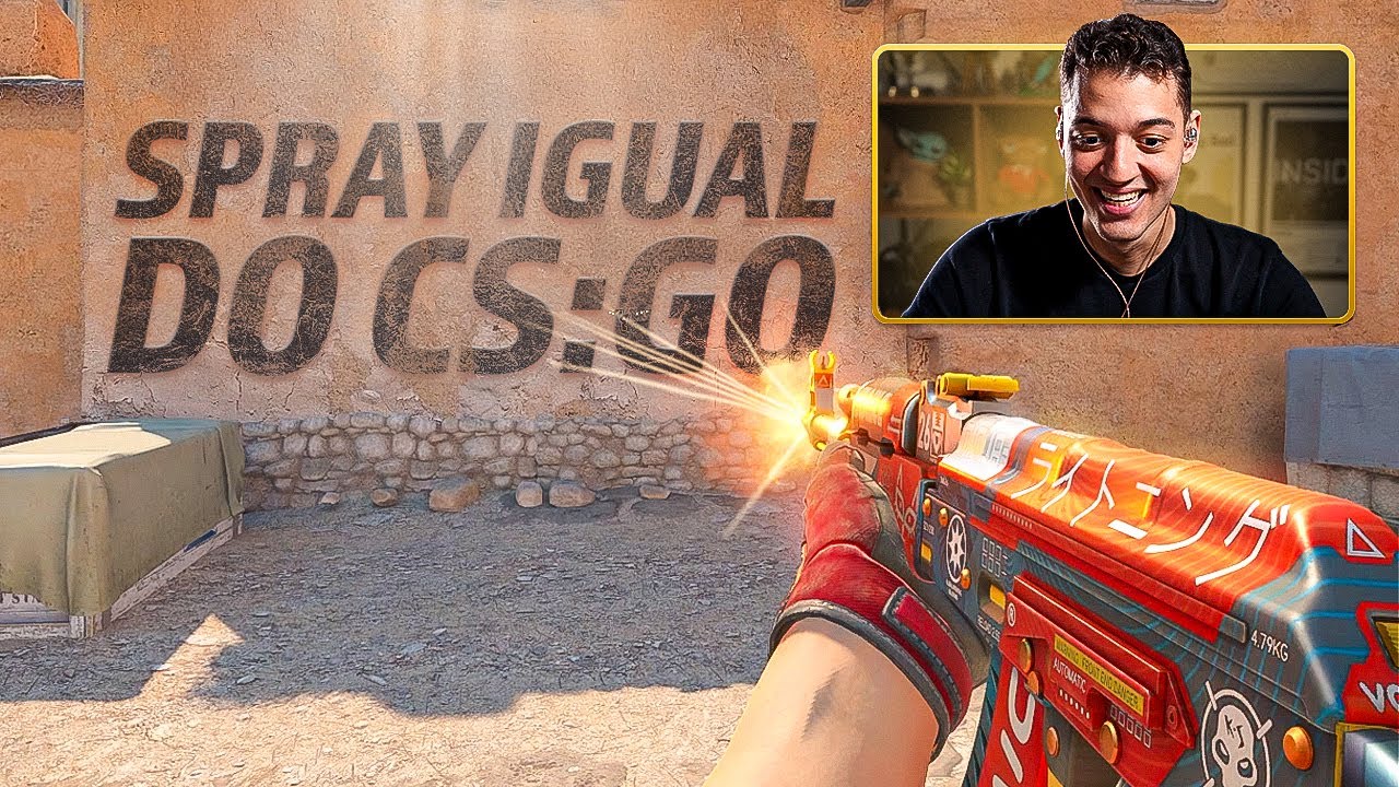 CS 2 ATUALIZOU! O SPRAY FINALMENTE FOI MELHORADO E TÁ IGUAL AO CS:GO