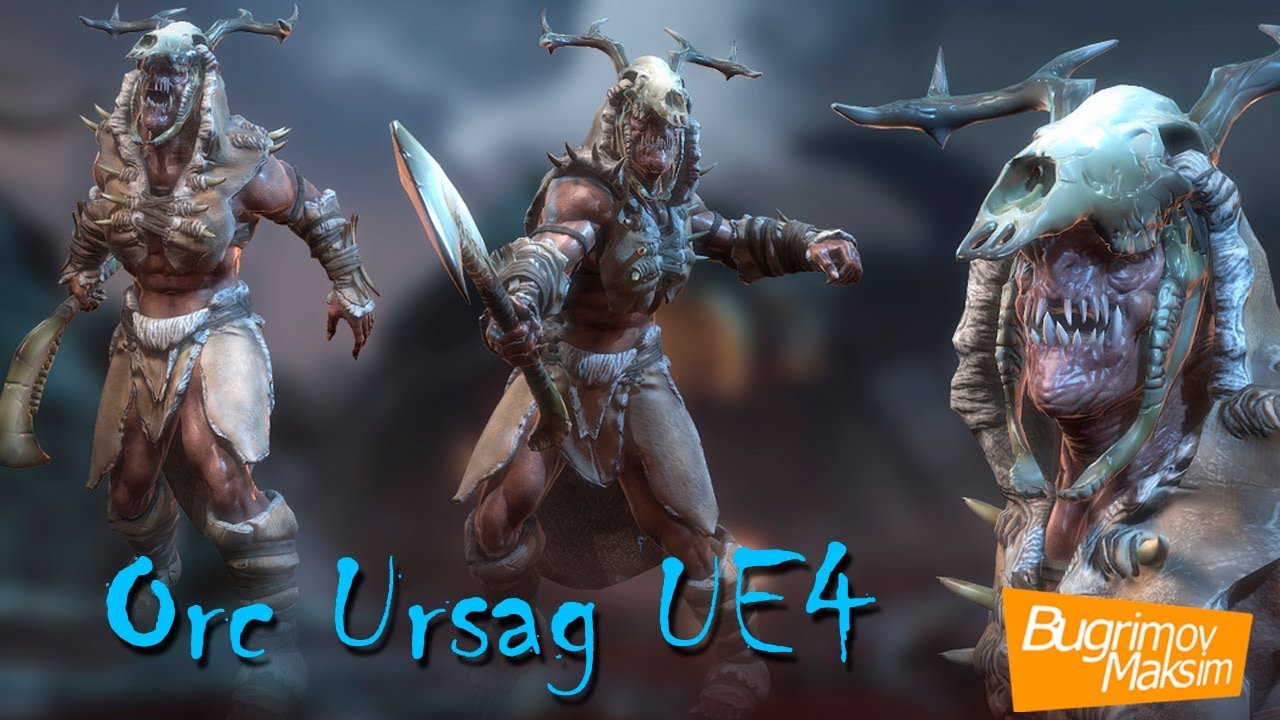 Animations Orc Ursag UE4