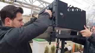 Video thumbnail for HOW TO MOUNT RCF HDL 10 A - SUB RCF 8004 AS - Overview & Unboxing RCF HDL by Cristi Nistor