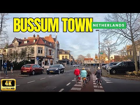 Bussum Netherlands 🇳🇱 | Cycling Tour in Bussum Town 2025 | The Beauty of Bussum 4K