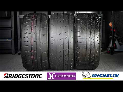 Michelin Pilot Sport Cup 2 R vs Hoosier TrackAttack Pro vs Bridgestone Potenza RE71 RS