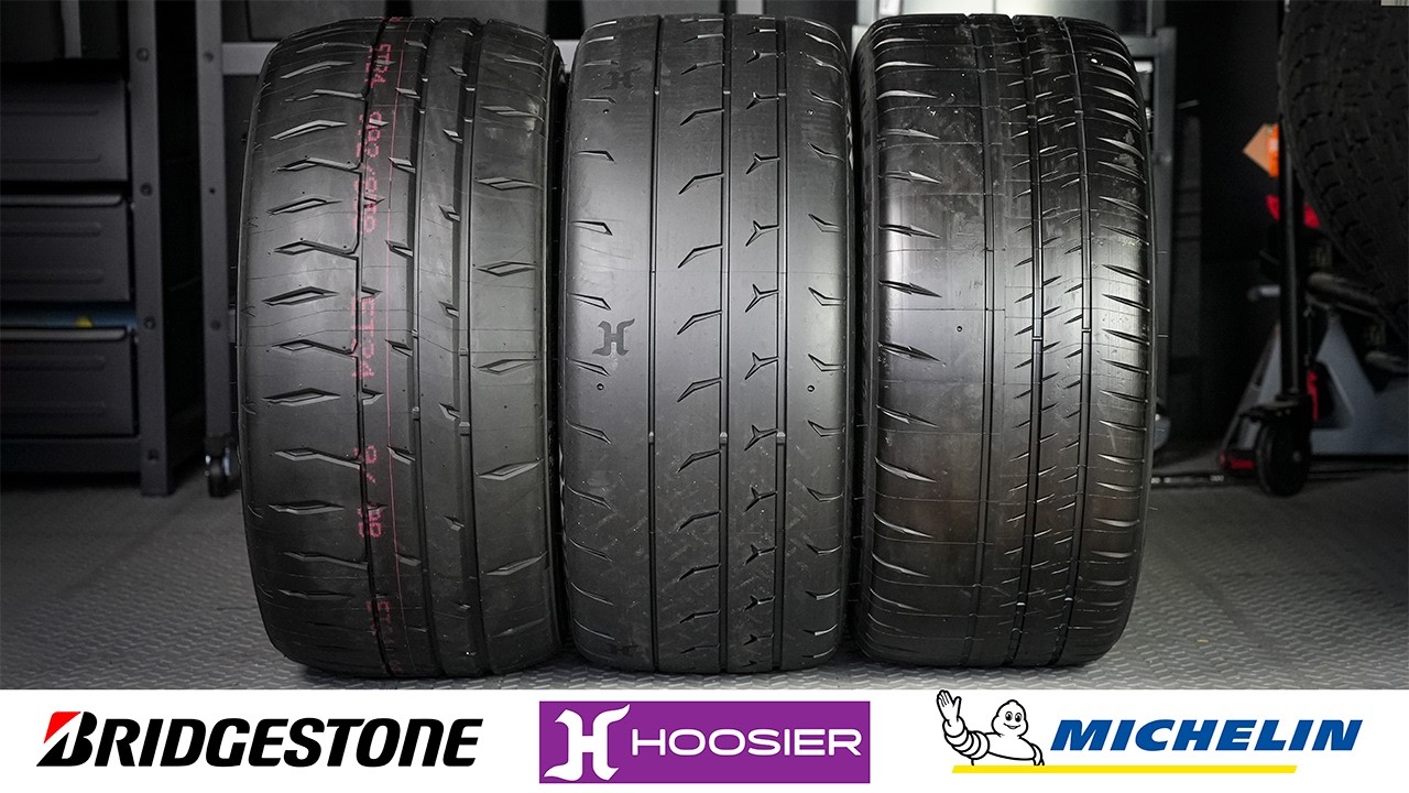 Michelin Pilot Sport Cup 2 R vs Hoosier TrackAttack Pro vs Bridgestone Potenza RE71 RS