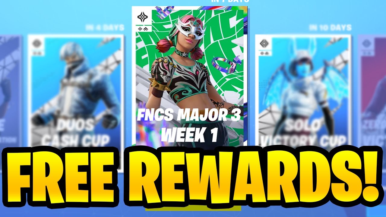 How To Get FNCS REWARDS For Free in Fortnite!