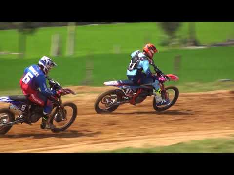 Disputa forte entre os 3 primeiros no Velocross - 2a Corrida Campeonato Catarinense  2020