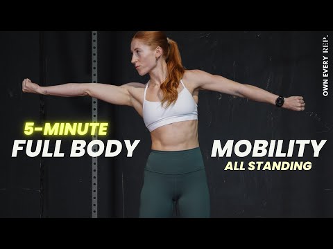 5 Min. Daily Mobility | All Standing Routine, Travel-Friendly | No Talking