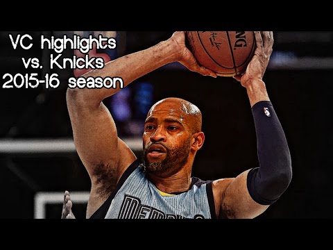 Vince Carter 9 pts & 4 reb @ Knicks (NBA RS 2015/2016) - NICE Shots!