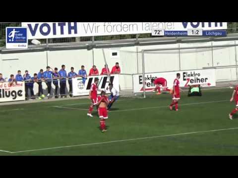 A-Junioren - 1. FC Heidenheim 1846 vs. FV Loechgau 1:2 - Jermain Ibrahim
