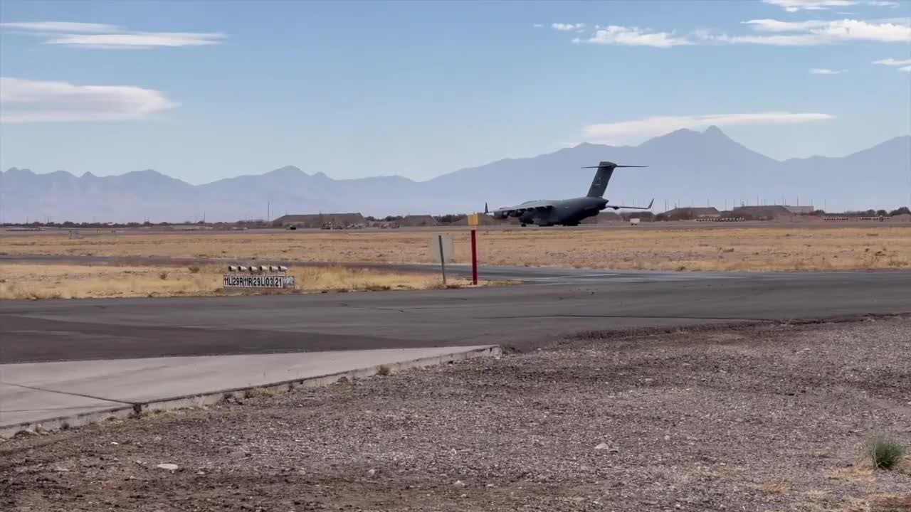 Deportation flight seen at Tucson airport as President Trump passes immigration policies