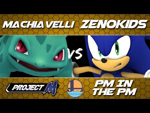 PM in the PM | Winners Semis - Machiavelli (Ivysaur, DDD, Roy) VS Zenokids (Sonic)