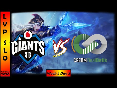 Vodafone Giant vs Cream Real Betis Highlights | SuperLiga Orange Summer 2020 | Week 2 Day 2