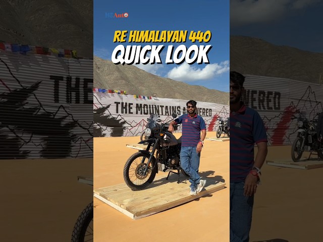 New Royal Enfield Himalayan 440: Quick Look