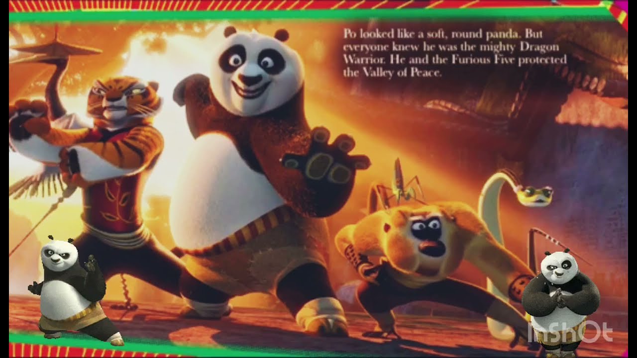 Kung-Fu Panda Disney Pixar movie Read -Along Aloud stories | #disney panda!