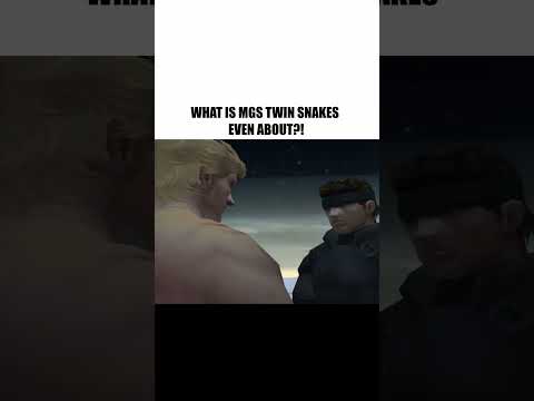 WHAT IS MGS TWIN SNAKES EVEN ABOUT #metalgearsolid #memes #meme #shorts #short #gaming