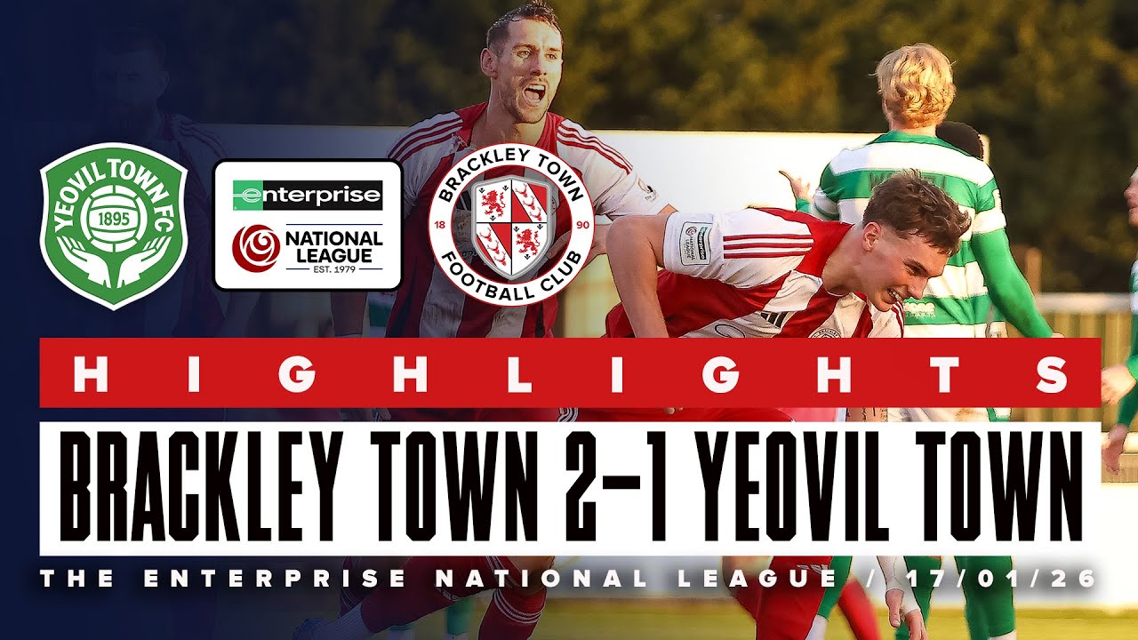 Brackley Town vs Yeovil Town Highlights